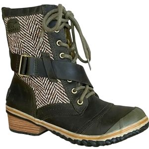 Sorel Slimboot Lace Chevron (Nori)
